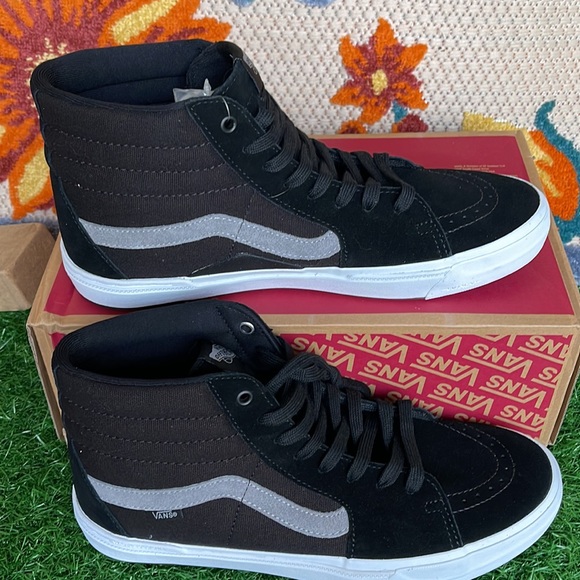 Vans BMX Sk8-Hi Black/Gray/White Men’s sneakers - Picture 2 of 16